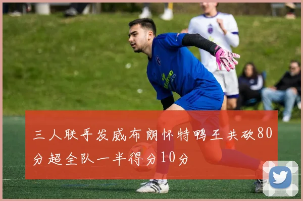 三人联手发威布朗怀特鸭王共砍80分超全队一半得分10分