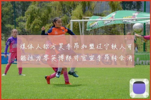 媒体人称方昊李昂加盟辽宁铁人可能性为零英博即将官宣李昂转会消息