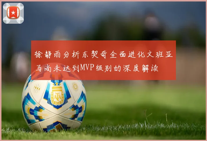 徐静雨分析东契奇全面进化文班亚马尚未达到MVP级别的深度解读